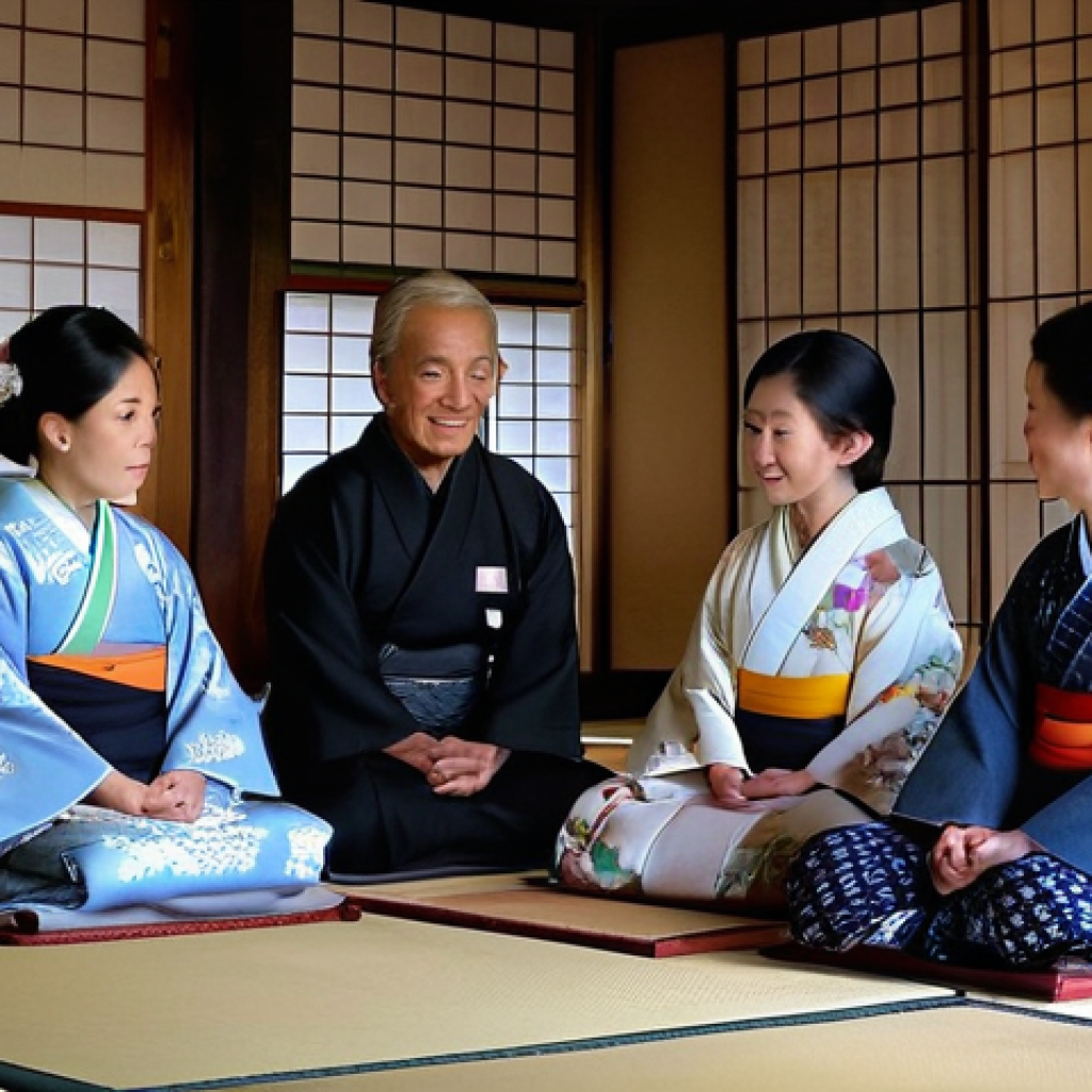 스토리텔러와 문화적 이야기의 중요성 - Intergenerational Storytelling in a Traditional Japanese Setting**
A heartwarming scene inside a tra...