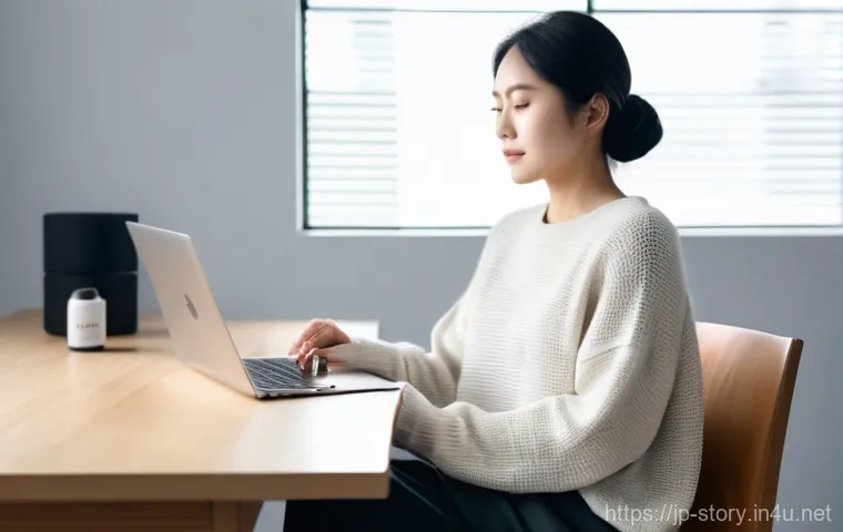 스토리텔러 실기 준비를 위한 도구 - **Storyteller on Stage with a Symbolic Prop**
    A captivating Japanese female storyteller, late 20...