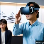 스토리텔러와 관련된 컨퍼런스 및 네트워킹 - A modern conference scene in Tokyo with diverse Japanese attendees engaged in a storytelling worksho...